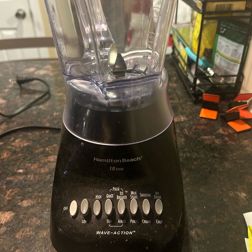 Hamilton Beach Black 10-Speed Blender